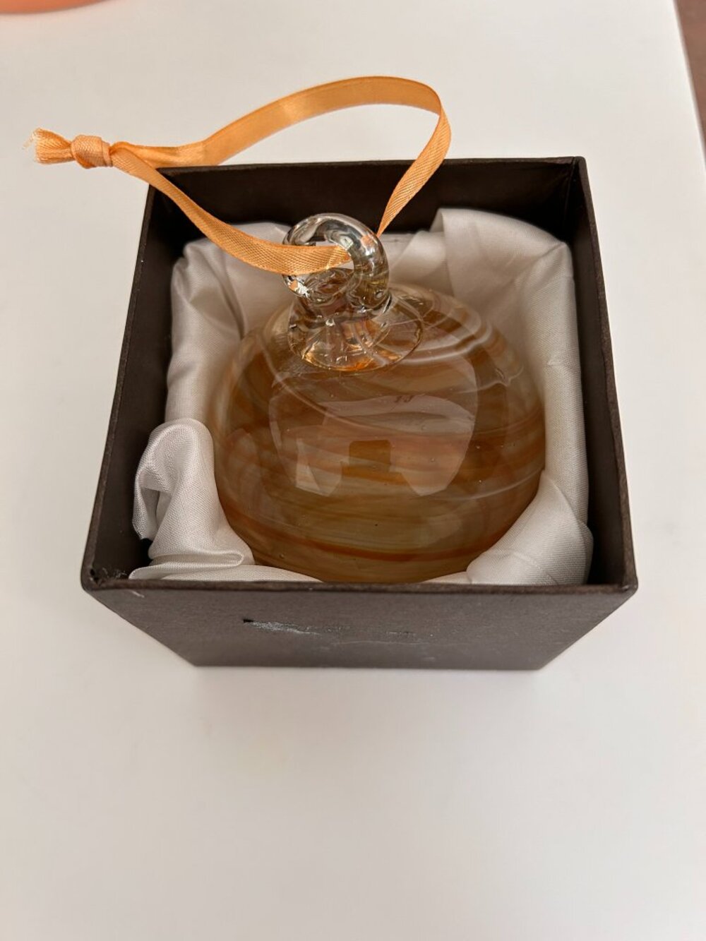 Handblown Glass Ball Ornament
